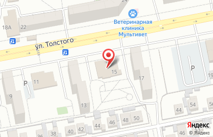 Киоск по продаже цветов в Центральном районе на карте