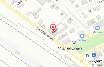 Линейное отделение полиции на станции Миллерово на карте
