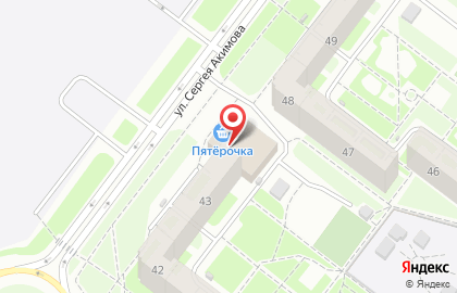 TRW на улице Сергея Акимова на карте