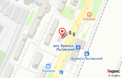 Продуктовый магазин Веган на карте