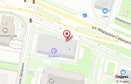 Pereobuvka на улице Маршала Савицкого на карте