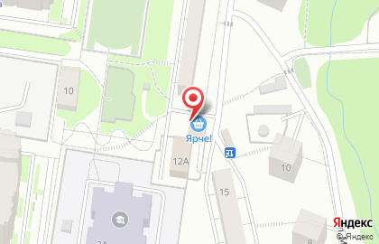 Супермаркет Ярче! в Москве на карте