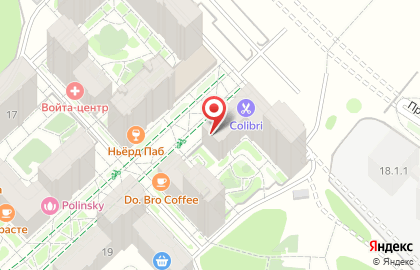 Школа музыки и свободного творчества Три Четверти в Коммунарке на карте