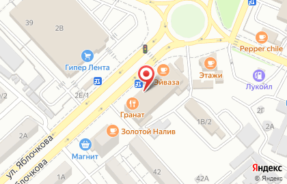 Магазин Мотомир на улице Яблочкова на карте