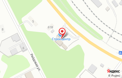 Компания Стройцентр на Шоссейной улице на карте