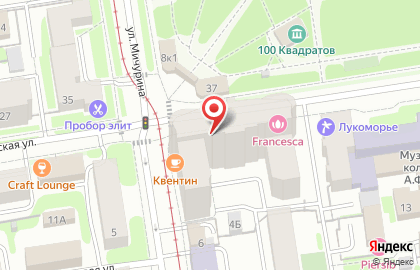 Учебно-выставочный центр косметологии Профессионал на Ядринцевской улице на карте