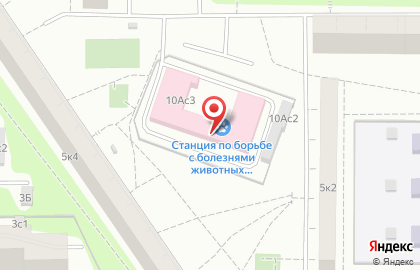 Лаборатория ветеринарно-санитарной экспертизы Московское объединение ветеринарии на улице Старый Гай на карте