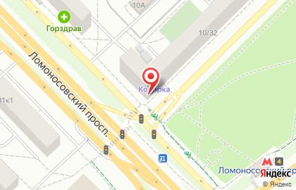 Магазин хлебобулочных изделий на Ломоносовском проспекте на карте