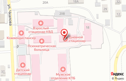 Амбулаторное отделение судебно-психиатрической экспертизы на карте