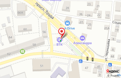 Заправочная станция Воронежская топливная компания на улице Урицкого на карте