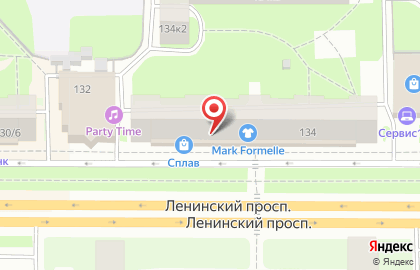Магазин женской одежды Elny на Ленинском проспекте на карте