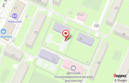 Детский сад # 51 на улице Васи Алексеева на карте