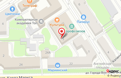 Общественная организация Объединение организаций профсоюзов в Республике Карелия на карте
