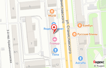 Агентство Ритуальных Услуг на улице Станиславского на карте