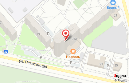 Частный детский сад Егоза в Железнодорожном районе на карте