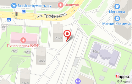 Настройка программ метро Кожуховская на карте