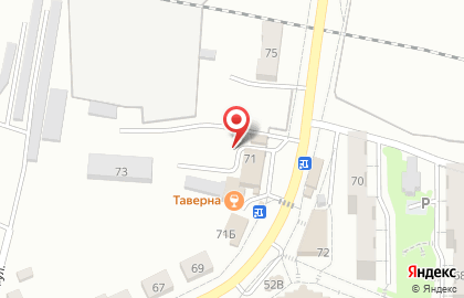 Автостоянка в Хабаровске на карте