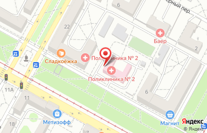 Волгоградский филиал Банкомат, Балтийский банк на проспекте Металлургов на карте