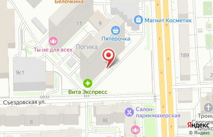 Анкубера на карте