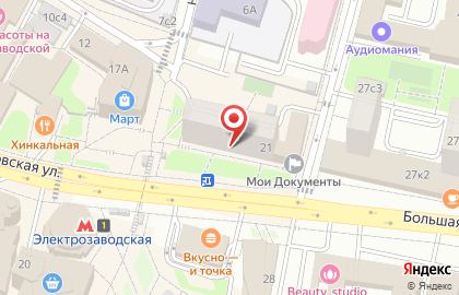 Аптека Планета здоровья на Большой Семёновской улице, 21 на карте
