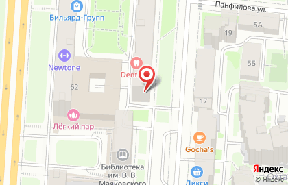 Темп Д на карте
