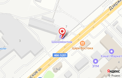 Техцентр в Москве на карте
