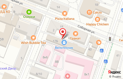 Компас на Соборной улице на карте