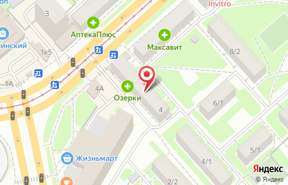 Бар Суши WOK на проспекте Богдана Хмельницкого на карте