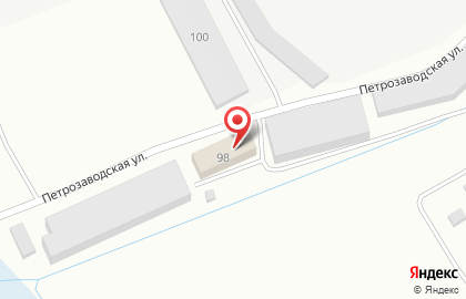 Буфет на Петрозаводской улице на карте