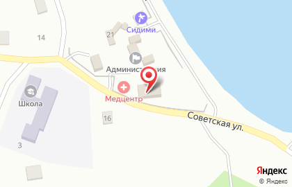 Гостиница Арина на Советской улице на карте