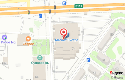 Сеть магазинов РОЗЫ на проспекте Героев Сталинграда, 74 на карте