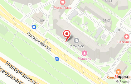 Аутсорсинговая компания Работа - это проСТО на метро Жулебино на карте