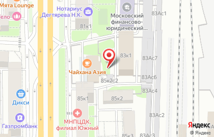 Кружка на Варшавской на карте