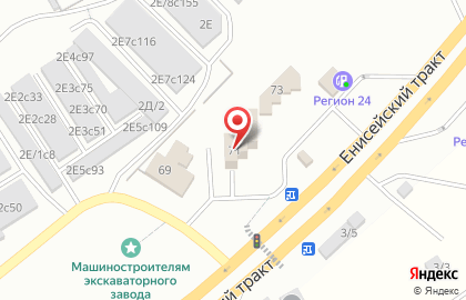 ООО Стройстандарт 24 на карте
