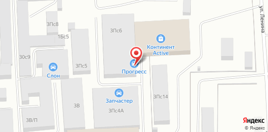 СТО Прогресс на карте