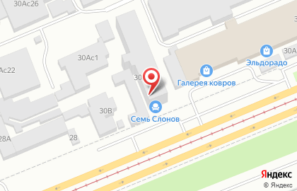 Салон мебели Мебель Братьев Баженовых в Ленинском районе на карте