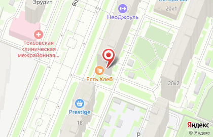 Магазин продуктов в Санкт-Петербурге на карте