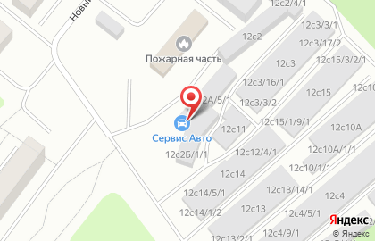 Сервис Авто в Северске на карте