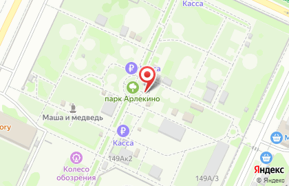 Розничная сеть мороженого 33 пингвина в Железнодорожном районе на карте