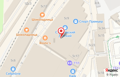 Магазин товаров для детей в Москве на карте