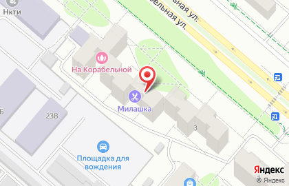 Евроазиатский Регистратор на Корабельной улице на карте