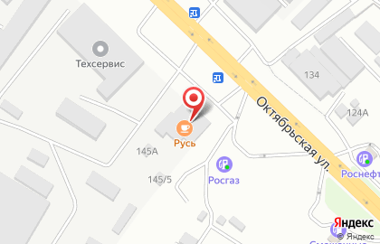 Центр автострахования на Октябрьской улице на карте