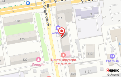 Новостройки, ЗАО Уралстройинвест на улице Белинского на карте