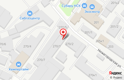 Медицинский центр Венера на Нижегородской улице на карте