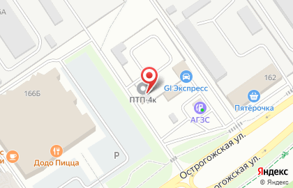 АГЗС, ООО Воронежмонтажавтоматика-М на карте