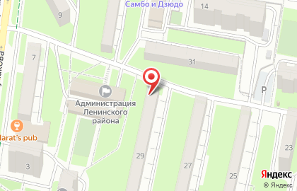 Агентство Мир недвижимости в Ленинском районе на карте