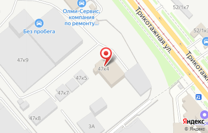 Супермаркет Автозапчасти в Электрозаводском проезде на карте