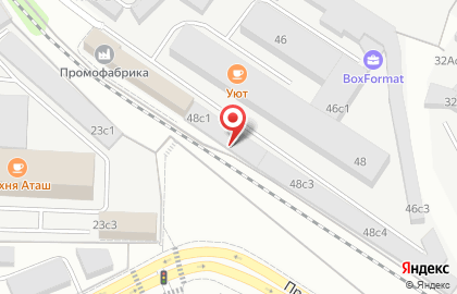 Общежитие в Москве на карте