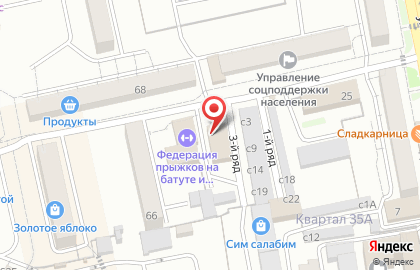 Учебный центр Эстетика на Хакасской улице на карте