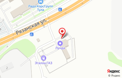 Торговая компания Lunda в Центральном районе на карте